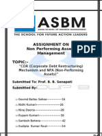 Assignment On Non Performing Assets Management Topic