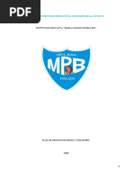 Plan de Gestion de Riesgo MPB 2022