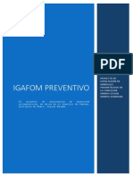 Igafom Metalica Preventivo Cesion Minera Giandana