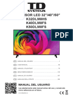 Manual TV XXP KXXDLM8XS M 1021065X Esp