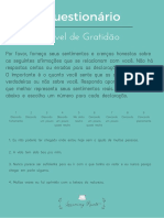 Questionário - Nível Da Gratidão