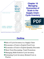 Capítulo 10, Chopra - Inventario de Ciclo en La Cadena de Suministro