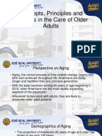 NUR C307 - M1 - Concepts, Principles and Theories in The Care of Older Adults