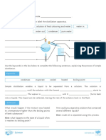 Distillation Activity Sheet Foundation