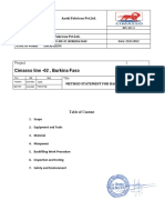 Method Statement For Back Filling