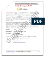 L&amp T Infotech Placement Papers