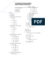 Examen Picho 9