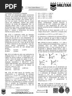 2021 - 12 - 17 - Exercícios de Escalas e Dilatação Térmica