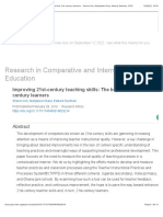 Improving 21st-Century Teaching Skills: The Key To Effective 21st-Century Learners - Sharon Kim, Mahjabeen Raza, Edward Seidman, 2019