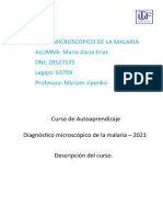 Curso de La MALARIA