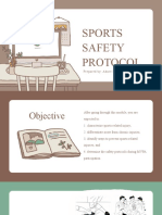 Sports Safety Protocol