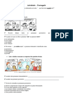 Atividade Portugues e Matematica Revisao