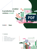 Comment Externaliser La Production de Contenu Créatif - HubSpot & Fiverr