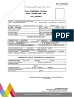 Cedula Informacion Docentes