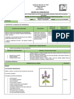 Sesión de Aprendizaje: Institución Educativa N.º 0087 "José María Arguedas" Ugel 05 Nivel Primria