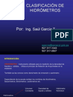 05 Hydrometers Clasification Part 1 - Saúl García