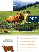 PDF Ley de Fomento y Desarrollo Ganadero