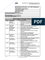 AUTOSAR SWS CANNetworkManagement