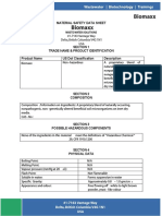 Biomaxx MSDS