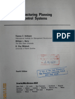 Manufacturing Planning and Control Systems D Clay Whybark C