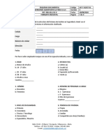 Encuesta Perfil Sociodemografico