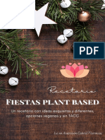 Recetario Fiestas Plant Based