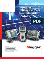 Megger Electrical Test Instruments Catalog: Toll Free Customer Service Number