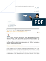 White Paper: Customer Satisfaction Surveys: Global Americas Asia Marcomms