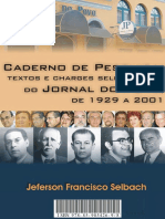 Caderno de Pesquisa Textos e Charges Sel