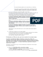 8° Ano Subordinadas