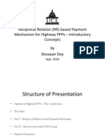 Reciprocal Relation (RR) Based Payment Mechanism For Highway Ppps - Introductory Concepts Concepts by Devayan Dey