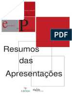 Resumos - Conferência Internacional Sobre o Ensino Do Português