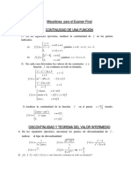 Miscelanea para El Examen Final CONTINUI