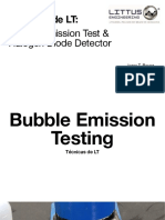 Técnicas de LT:: Bubble Emission Test & Halogen Diode Detector