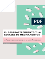 Medicamentos Desabastecidos-Informe