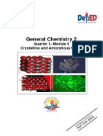 Module 5 Crystalline and Amorphous Solids