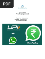 Whatsapp Pay - Rashid