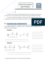 Cours 3 Flexion Hyperstatique Hybride V2020 DLR