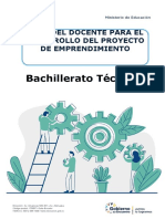 Anexo 4. Guia Del Docente - Proyecto de Emprendimiento