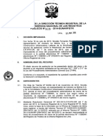 Central Resolución N°029-2014-DTR