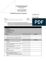 Administering A Blood Transfusion: Bicol University Tabaco Campus Tabaco City