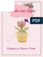 Vaso Com Tulipa