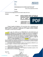 Instituto Científico: "Año Del Fortalecimiento de La Soberanía Nacional"