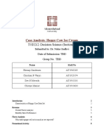 Case Analysis - Happy Cow Ice Cream