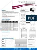 Ficha Tecnica Tanques para Agua y Quimico