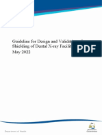 Radiation Protection - Guideline - Design and Validation of Shielding of Dental X-Ray Facility - 20220401