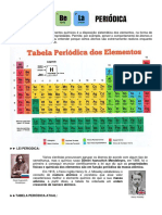 TABELA PERIÓDICA - 101 Anos