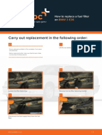 How To Replace A Fuel Filter On BMW 3 E36
