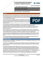 Gabarito Justificado - Direito Constitucional