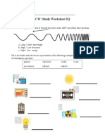 CW - Study Worksheet 4th Grade